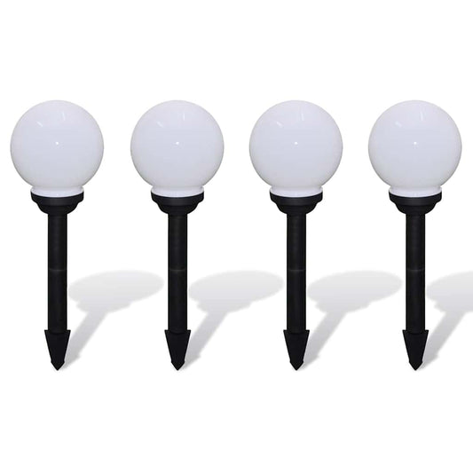 40863 vidaXL Outdoor Pathway Lamps 4 pcs LED 15 cm with Ground Spike 40863 vidaXL Outdoor Pathway Lamps 4 pcs LED 15 cm with Ground Spike