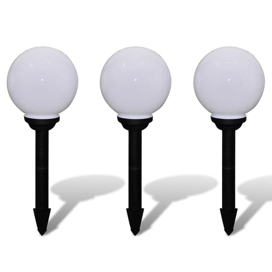 40864 vidaXL Outdoor Pathway Lamps 3 pcs LED 20 cm with Ground Spike 40864 vidaXL Outdoor Pathway Lamps 3 pcs LED 20 cm with Ground Spike