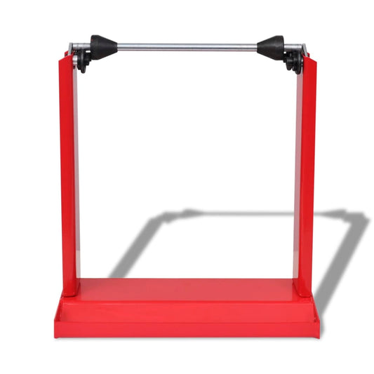 Professional Motorcycle Wheel Balancing Stand Red Professional Motorcycle Wheel Balancing Stand Red