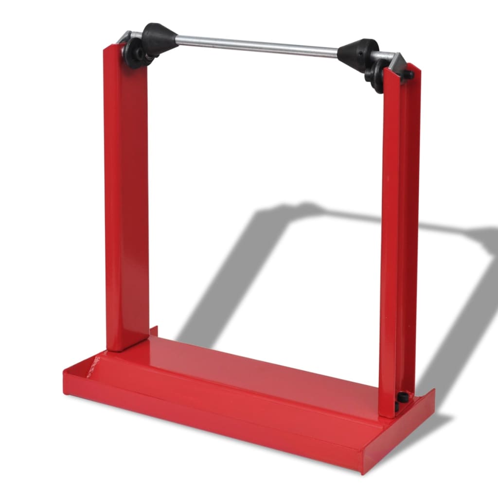210224 Professional Motorcycle Wheel Balancing Stand Red
