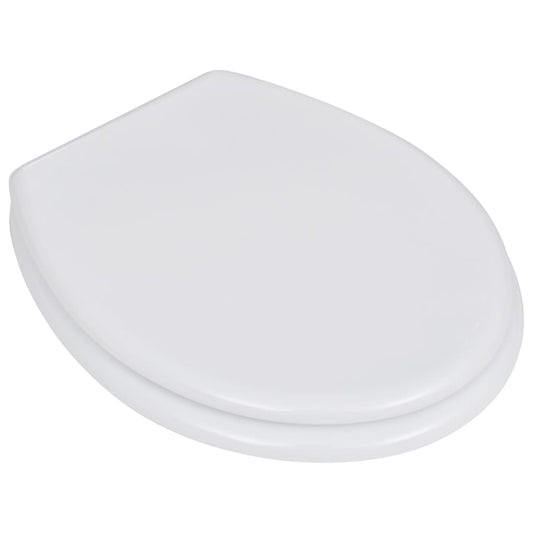 WC Toilet Seat MDF Lid Simple Design White WC Toilet Seat MDF Lid Simple Design White