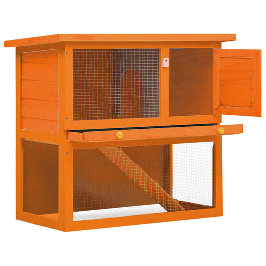 Outdoor Rabbit Hutch Small Animal House Pet Cage 1 Door Wood Outdoor Rabbit Hutch Small Animal House Pet Cage 1 Door Wood