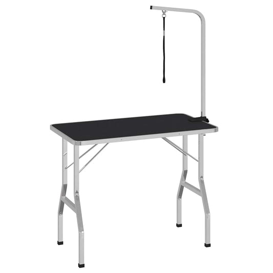 Grooming Table | Black | MDF with rubber surface | Large Grooming Table | Black | MDF with rubber surface | Large
