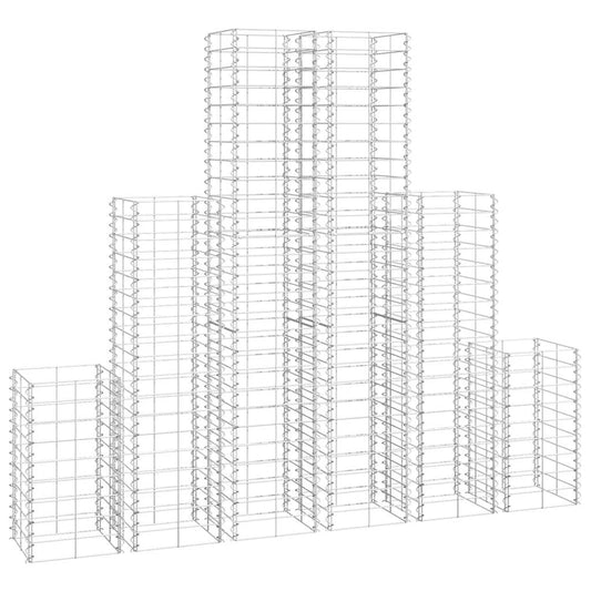 6 Piece Gabion Set Galvanised Wire 6 Piece Gabion Set Galvanised Wire