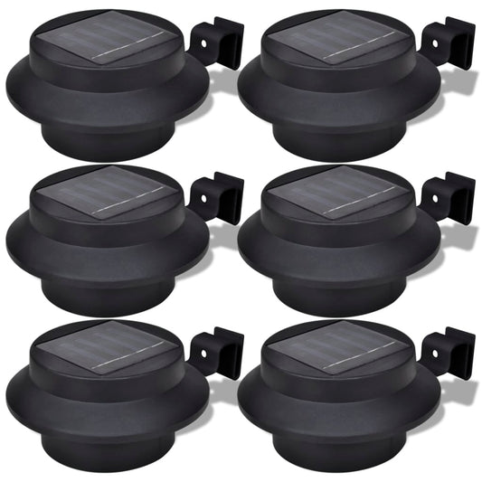 Solar Lamp | Set of 6 | Black | Sturdy plastic | 6 pieces | Solar Solar Lamp | Set of 6 | Black | Sturdy plastic | 6 pieces | Solar
