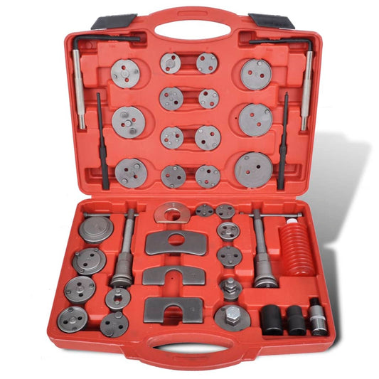 Brake Caliper Piston Wind Back Tool Kit 40 pcs Brake Caliper Piston Wind Back Tool Kit 40 pcs