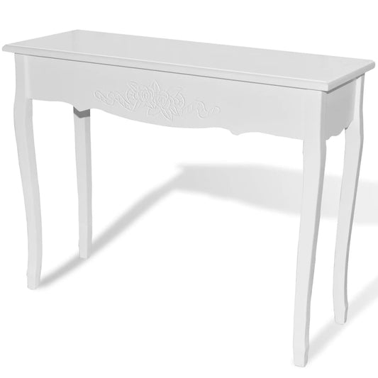 Dressing Console Table White Dressing Console Table White