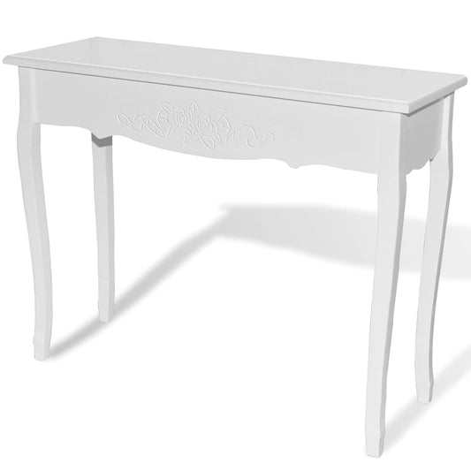 241144 vidaXL Dressing Console Table White 241144 vidaXL Dressing Console Table White