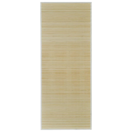 Rectangular Natural Bamboo Rug 80 x 300 cm Rectangular Natural Bamboo Rug 80 x 300 cm