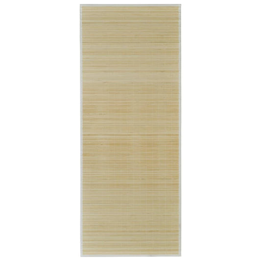 Rectangular Natural Bamboo Rug 150 x 200 cm Rectangular Natural Bamboo Rug 150 x 200 cm