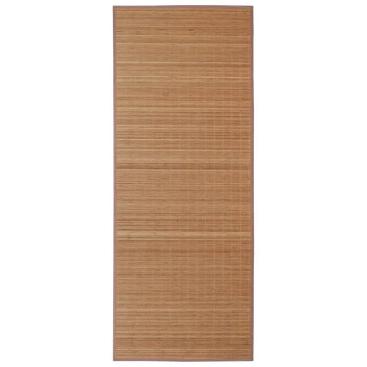 Rectangular Brown Bamboo Rug 120 x 180 cm Rectangular Brown Bamboo Rug 120 x 180 cm