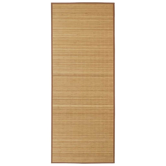 Rectangular Brown Bamboo Rug 150 x 200 cm Rectangular Brown Bamboo Rug 150 x 200 cm