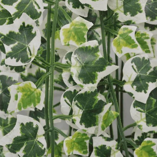 2 pcs Artificial Ivy Bush 90 cm Variegated 2 pcs Artificial Ivy Bush 90 cm Variegated