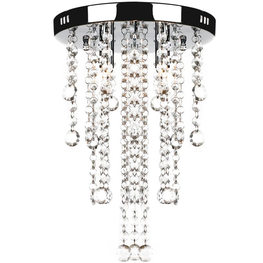 Ceiling Lamp | White | Metal, Acrylic | Medium | Decorative Inlays Ceiling Lamp | White | Metal, Acrylic | Medium | Decorative Inlays