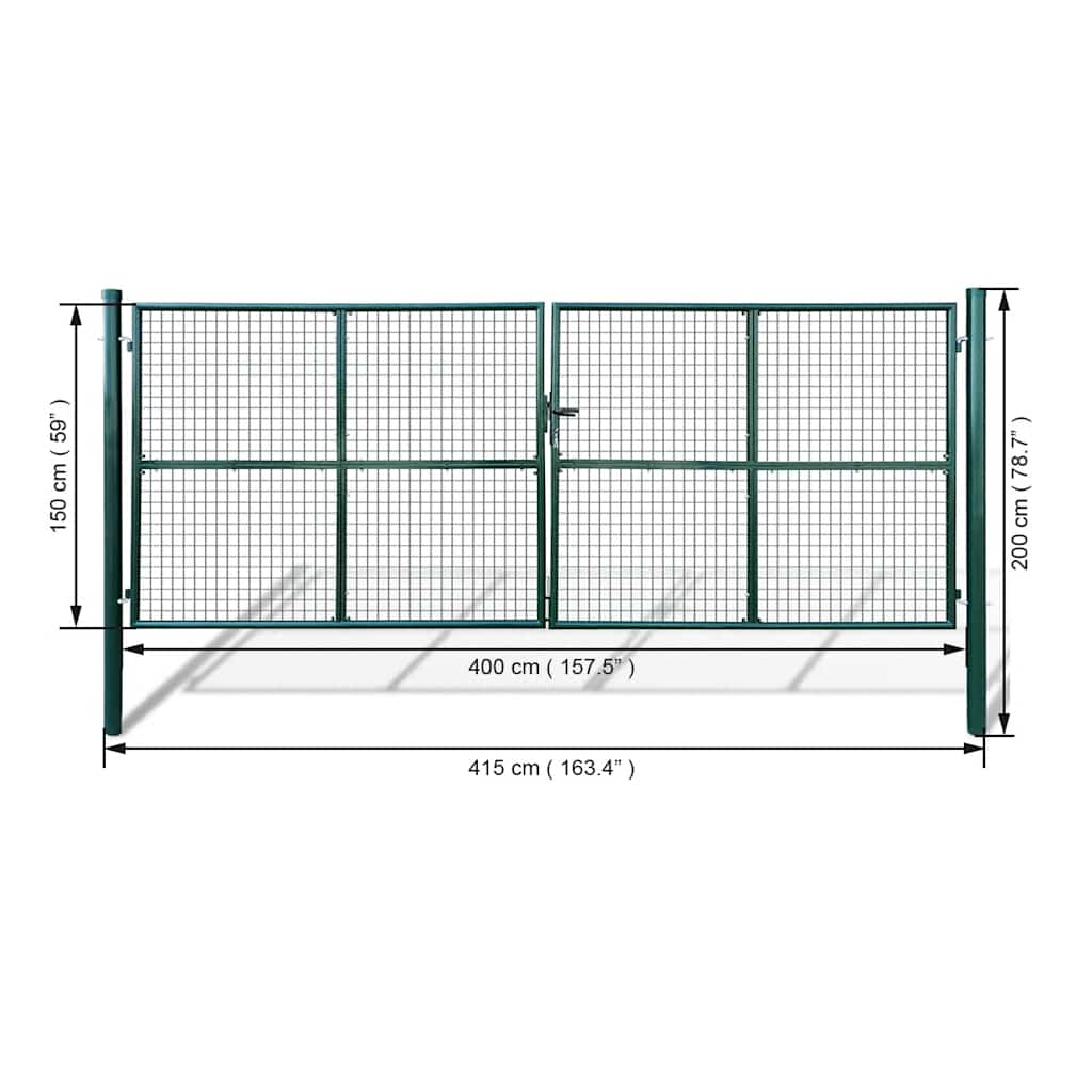 Mesh Garden Gate 400x150 cm