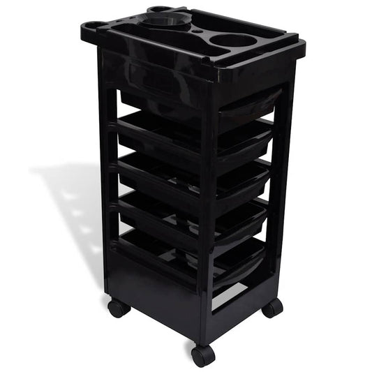 110104 Hair Salon Plastic Trolley with Wheels 110104 Hair Salon Plastic Trolley with Wheels