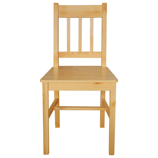 Dining Chairs 2 pcs Pinewood Dining Chairs 2 pcs Pinewood
