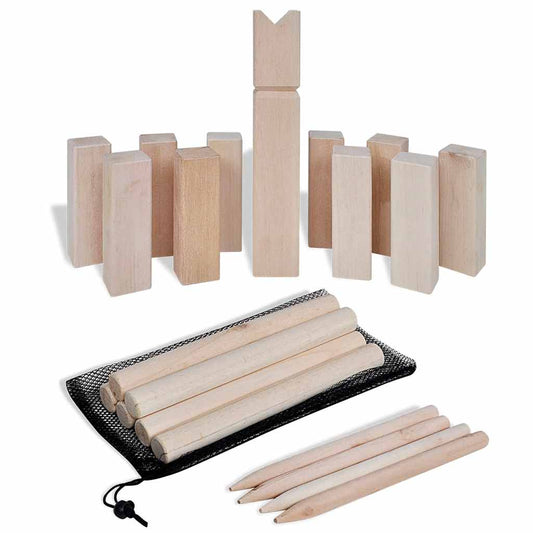 Wooden Kubb Game Set Wooden Kubb Game Set