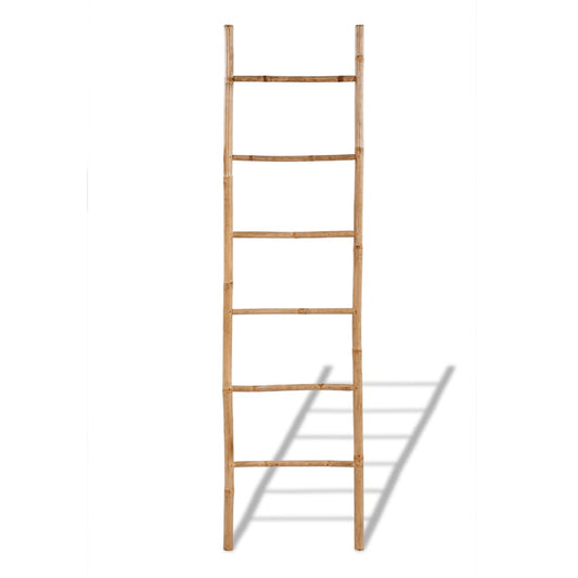 Bamboo Towel Ladder with 6 Rungs Bamboo Towel Ladder with 6 Rungs