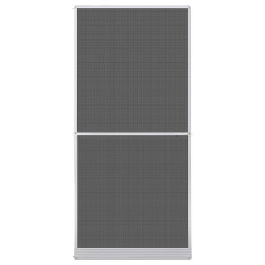 Hinged Insect Screen Manual White and Black 100 x 215 cm Hinged Insect Screen Manual White and Black 100 x 215 cm
