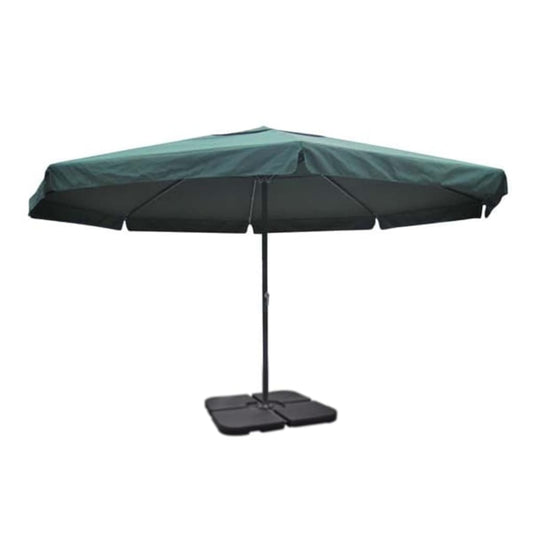 Garden Parasol | Green | Aluminium, Steel, Plastic, Polyester | Large Garden Parasol | Green | Aluminium, Steel, Plastic, Polyester | Large