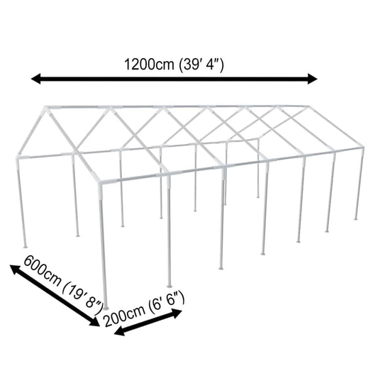 Steel Frame for 12 x 6 m Party Tent Steel Frame for 12 x 6 m Party Tent