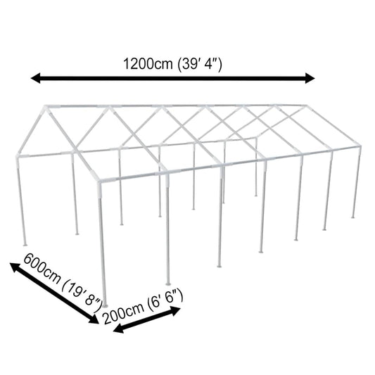 Steel Frame for 12 x 6 m Party Tent Steel Frame for 12 x 6 m Party Tent