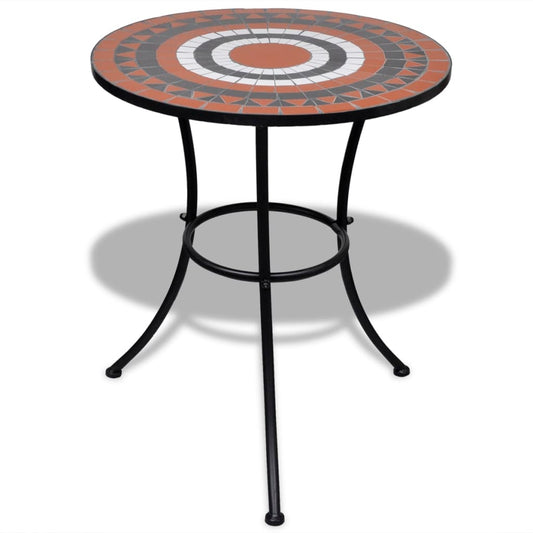 Patio Furniture | Terracotta, White | Powder-coated iron, ceramic Patio Furniture | Terracotta, White | Powder-coated iron, ceramic