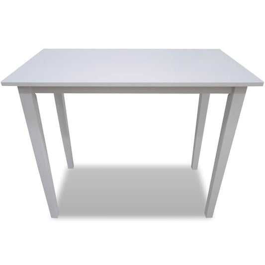 Wooden Bar Table White Wooden Bar Table White