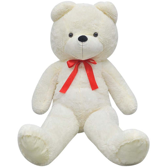 XXL Soft Plush Teddy Bear Toy White 135 cm XXL Soft Plush Teddy Bear Toy White 135 cm