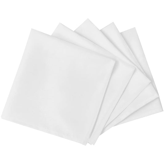50 Dinner Napkins White 50 x 50 cm 50 Dinner Napkins White 50 x 50 cm