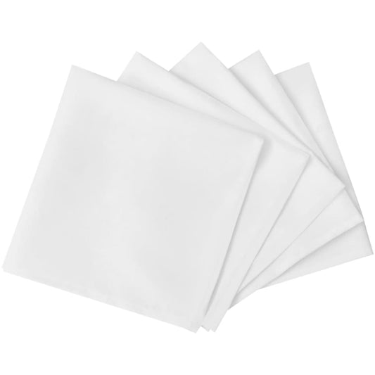 100 Dinner Napkins White 50 x 50 cm 100 Dinner Napkins White 50 x 50 cm
