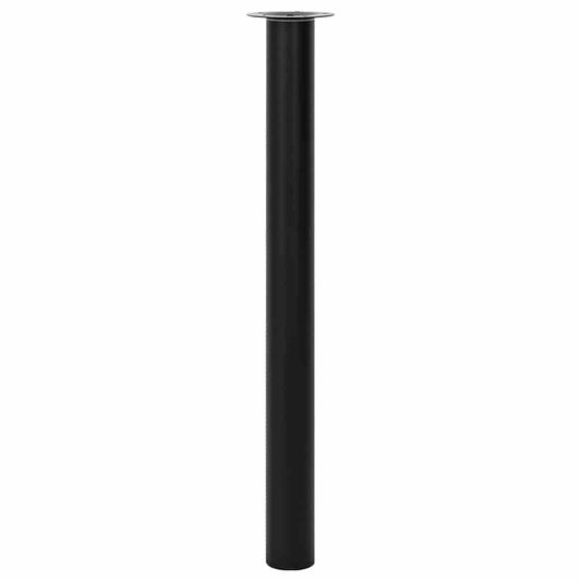 2 Telescopic Table Legs Black 710 mm-1100 mm 2 Telescopic Table Legs Black 710 mm-1100 mm