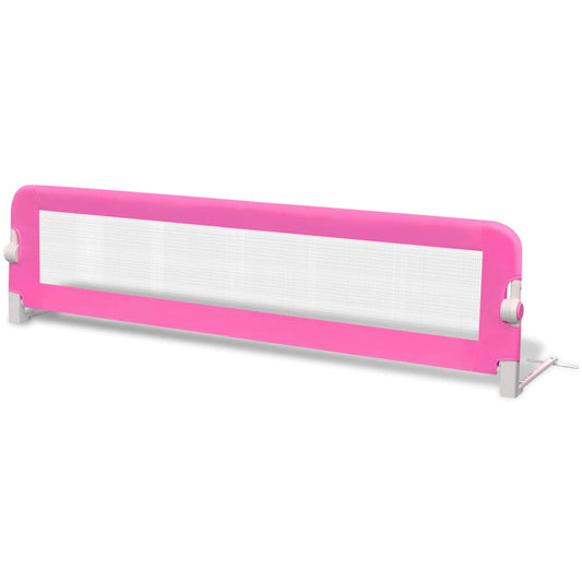 Toddler Safety Bed Rail 150 x 42 cm Pink Toddler Safety Bed Rail 150 x 42 cm Pink