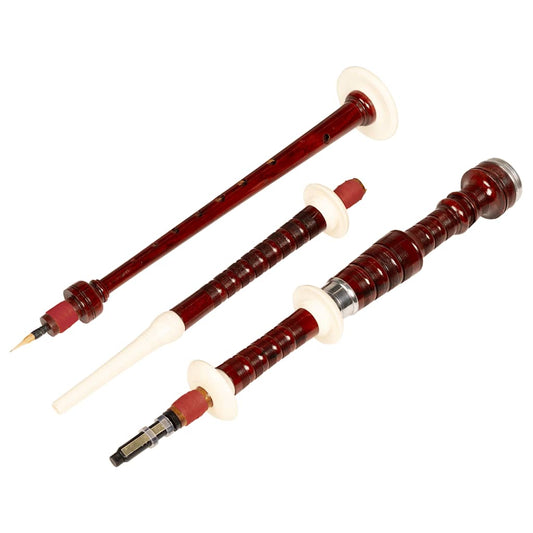 Scottish Great Highland Bagpipe Red Royal Steward Tartan Scottish Great Highland Bagpipe Red Royal Steward Tartan