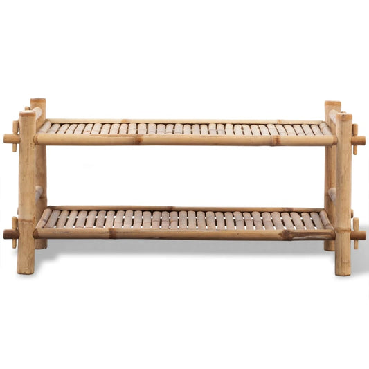 2-Tier Bamboo Shoe Rack 2-Tier Bamboo Shoe Rack