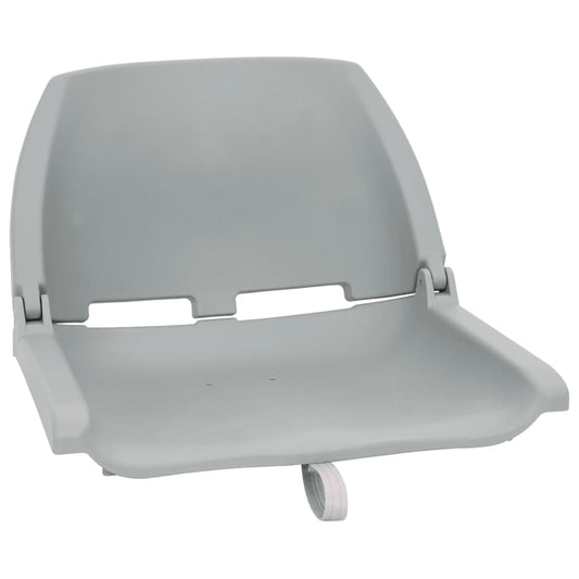 4 Piece Foldable Boat Seat Set Grey 4 Piece Foldable Boat Seat Set Grey