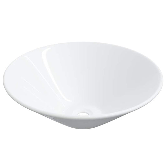 Wash Basins 2 pcs White 42x42x14 cm Ceramic Wash Basins 2 pcs White 42x42x14 cm Ceramic