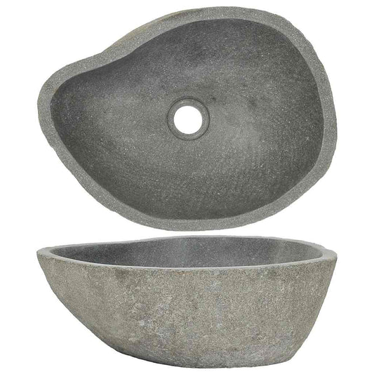 Basin River Stone Oval (37-46)x(29-36) cm Basin River Stone Oval (37-46)x(29-36) cm
