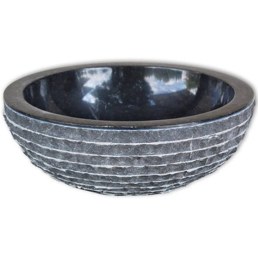 Basin Marble 40 cm Black Basin Marble 40 cm Black