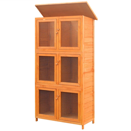 Animal Cage | Brown | Treated fir wood | Durable | Animal Cage Animal Cage | Brown | Treated fir wood | Durable | Animal Cage