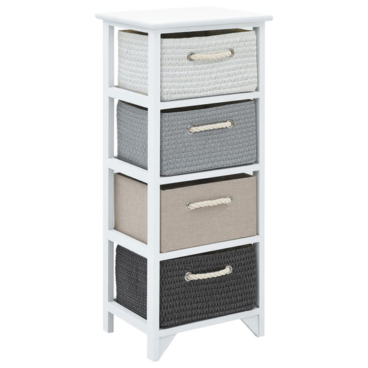 Storage Cabinet | White, Grey, Beige, Black | Paulownia wood, MDF Storage Cabinet | White, Grey, Beige, Black | Paulownia wood, MDF