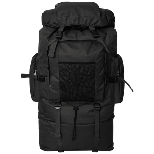 Army-Style Backpack XXL 100 L Black Army-Style Backpack XXL 100 L Black