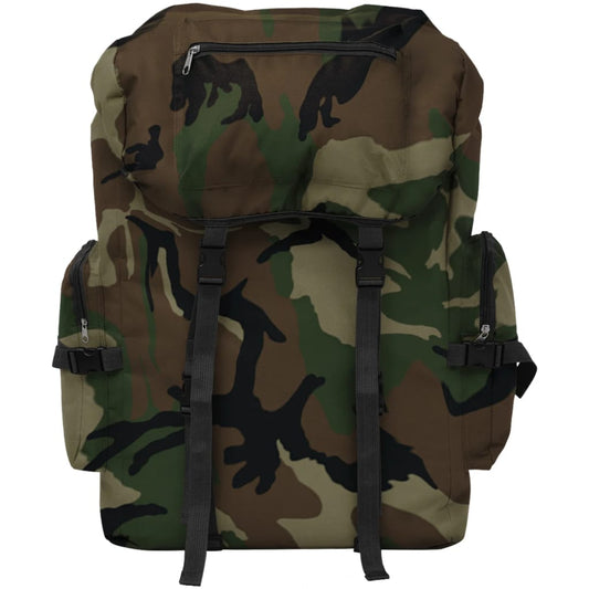 Army-Style Backpack 65 L Camouflage Army-Style Backpack 65 L Camouflage