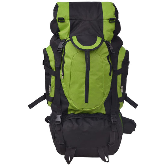 Hiking Backpack XXL 75 L Black and Green Hiking Backpack XXL 75 L Black and Green