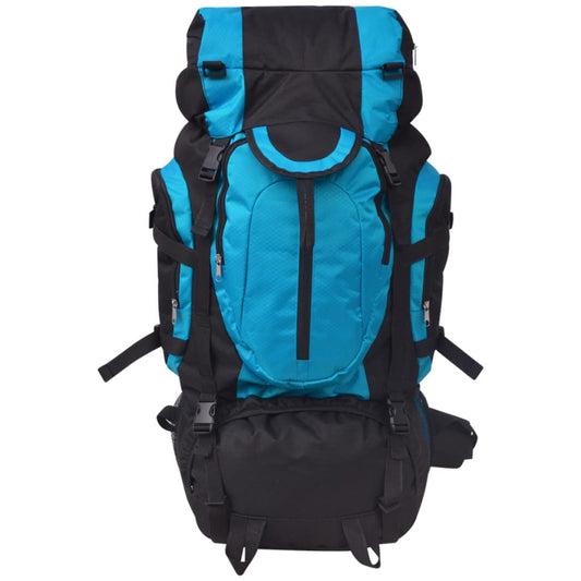 Hiking Backpack XXL 75 L Black and Blue Hiking Backpack XXL 75 L Black and Blue