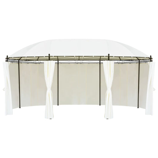 Gazebo Cream White 530x350x265 cm Gazebo Cream White 530x350x265 cm