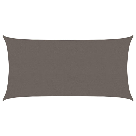 Sunshade Sail HDPE Rectangular 2x4 m Anthracite Sunshade Sail HDPE Rectangular 2x4 m Anthracite