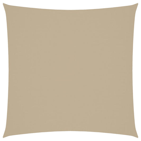 Sunshade Sail Oxford Fabric Square 3.6x3.6 m Beige Sunshade Sail Oxford Fabric Square 3.6x3.6 m Beige