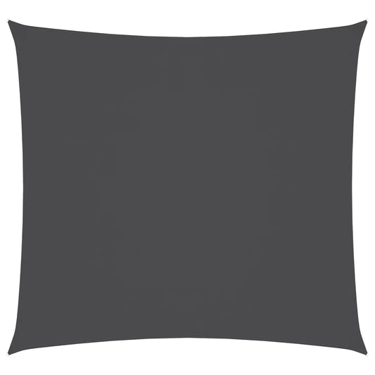 Sunshade Sail Oxford Fabric Square 3.6x3.6 m Anthracite Sunshade Sail Oxford Fabric Square 3.6x3.6 m Anthracite